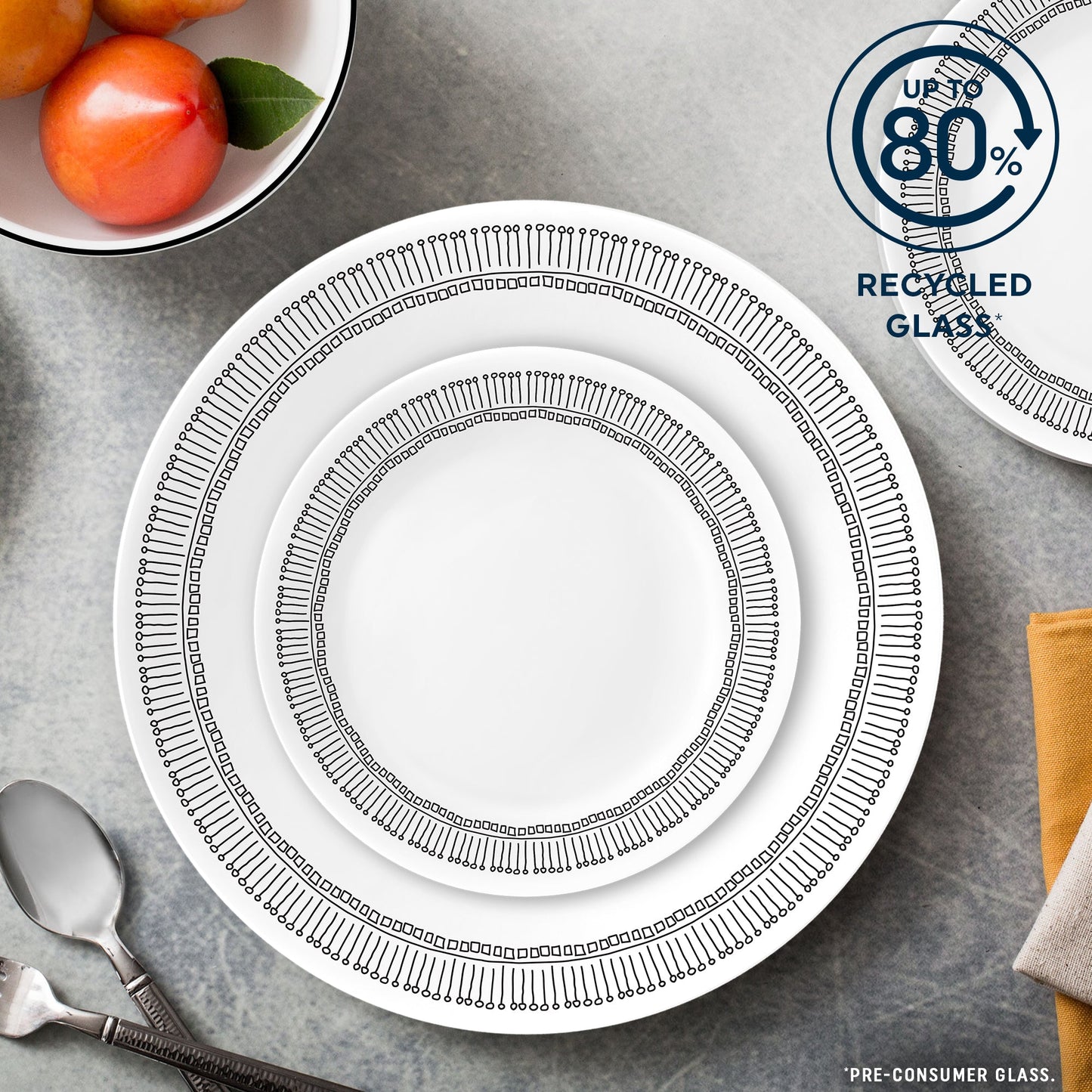 Corelle® Nakia 12-Piece Dinnerware Set, Service for 4