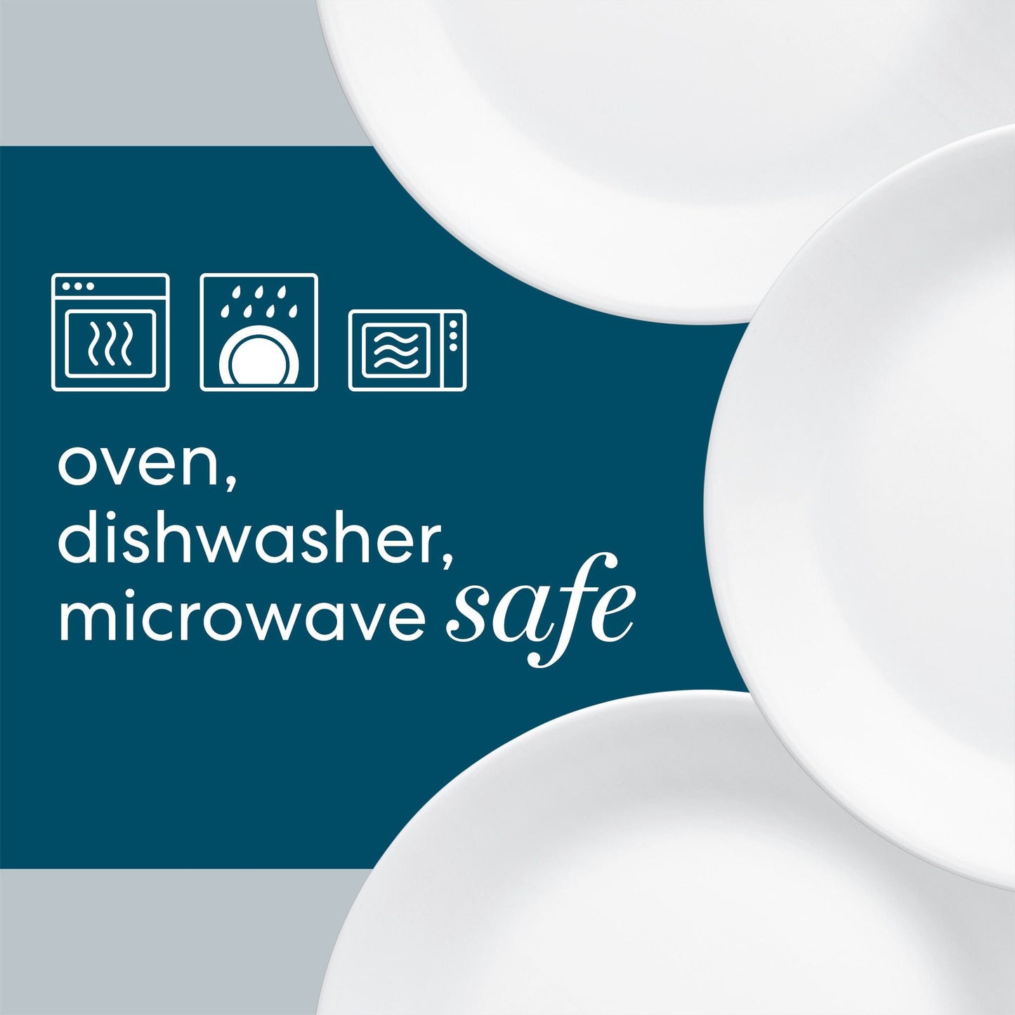Corelle® Winter Frost White 8.5 Salad Plates, 6-pack
