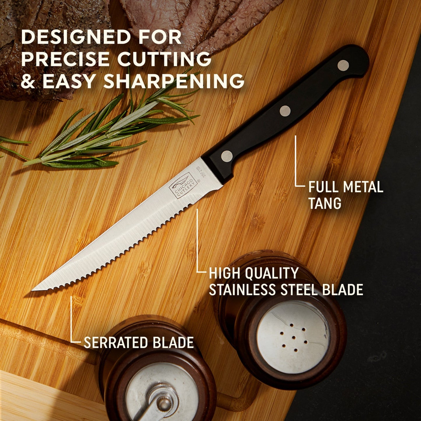 Chicago Cutlery® Essentials™ 4-piece Steak Knife Set