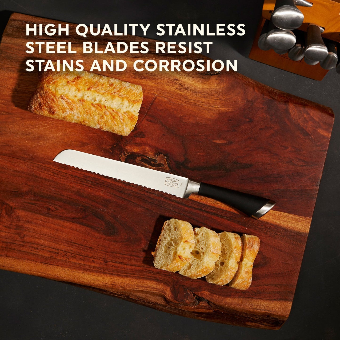 Chicago Cutlery® Fusion 17-piece Block Set