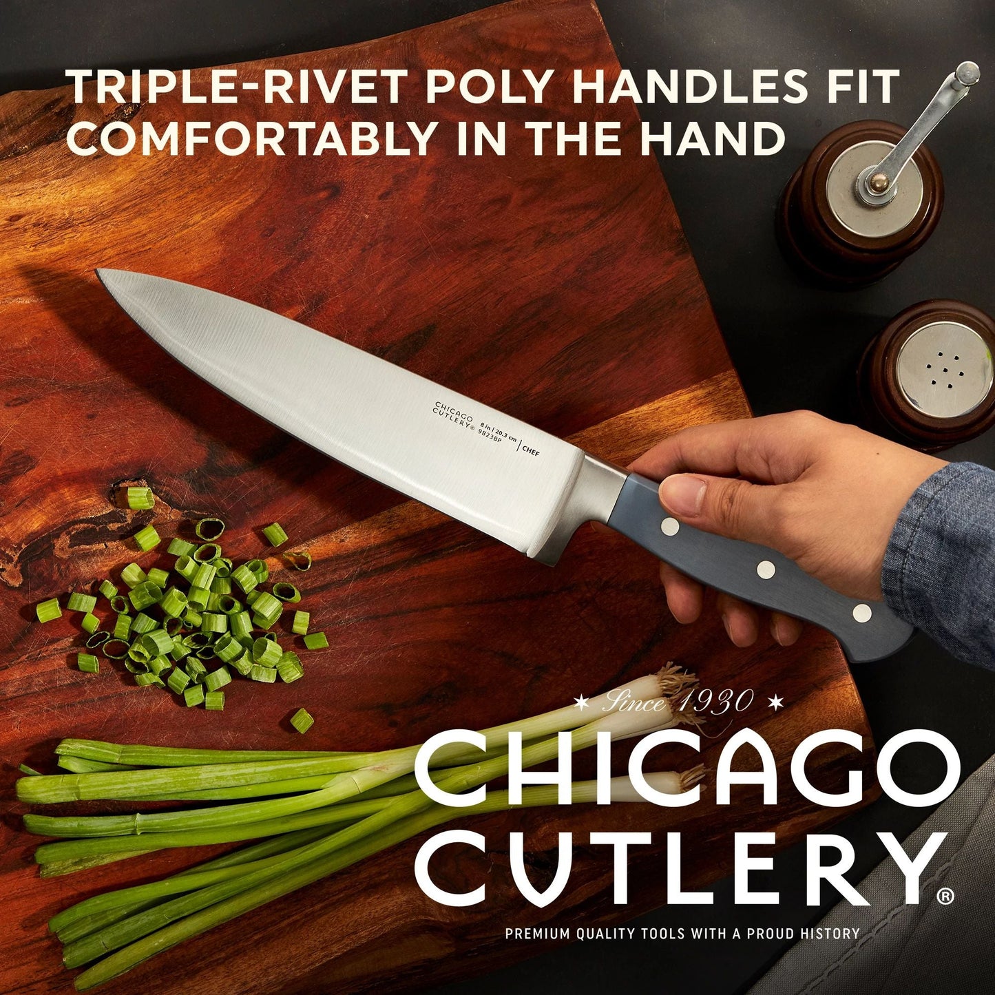 Chicago Cutlery® Halsted 14-piece Modular Block Set