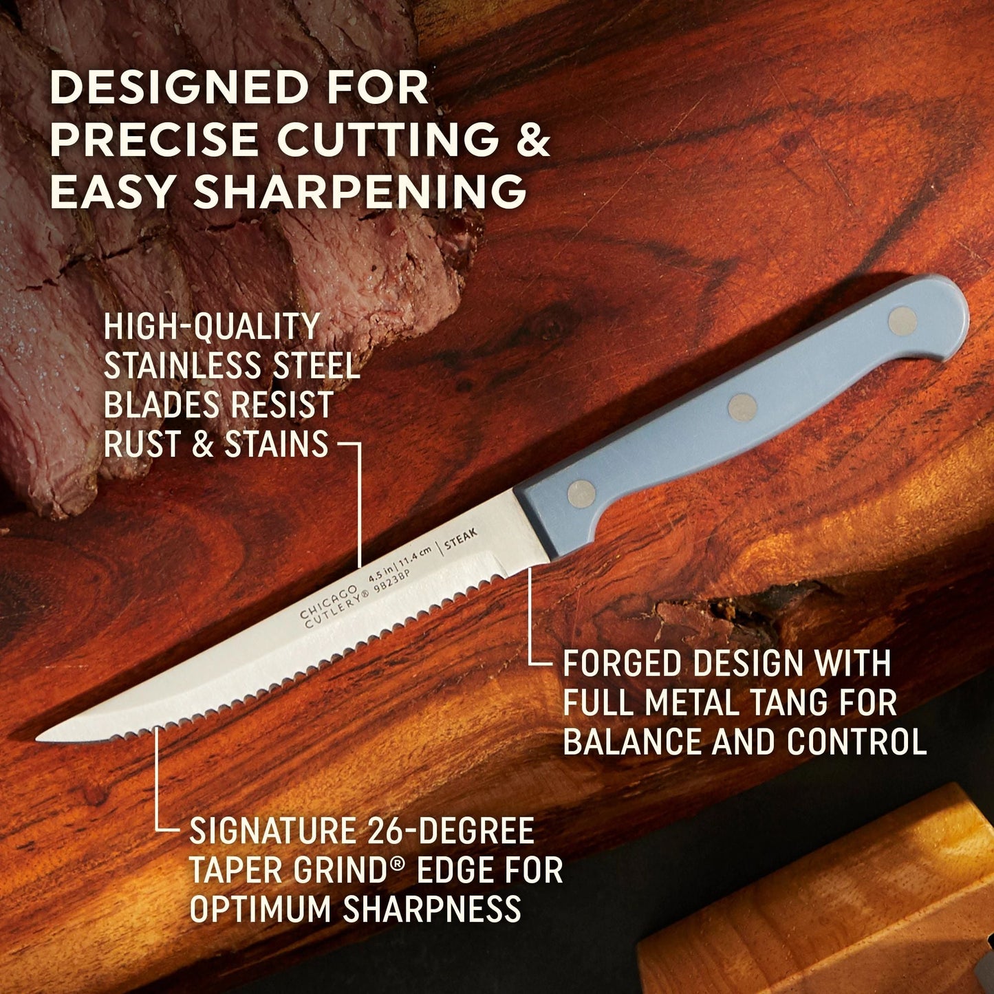 Chicago Cutlery® Halsted 7-piece Steak Knife Set