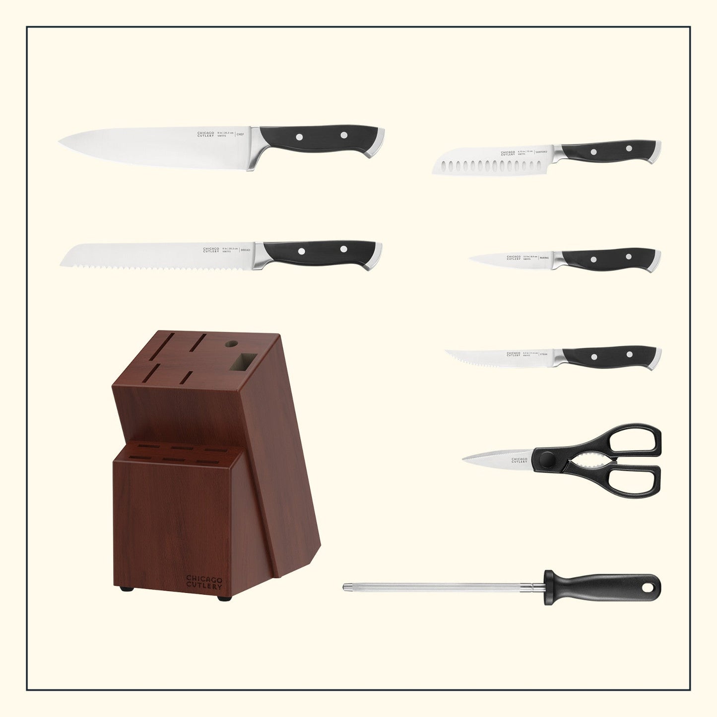 Chicago Cutlery® Armitage 13-piece Block Set