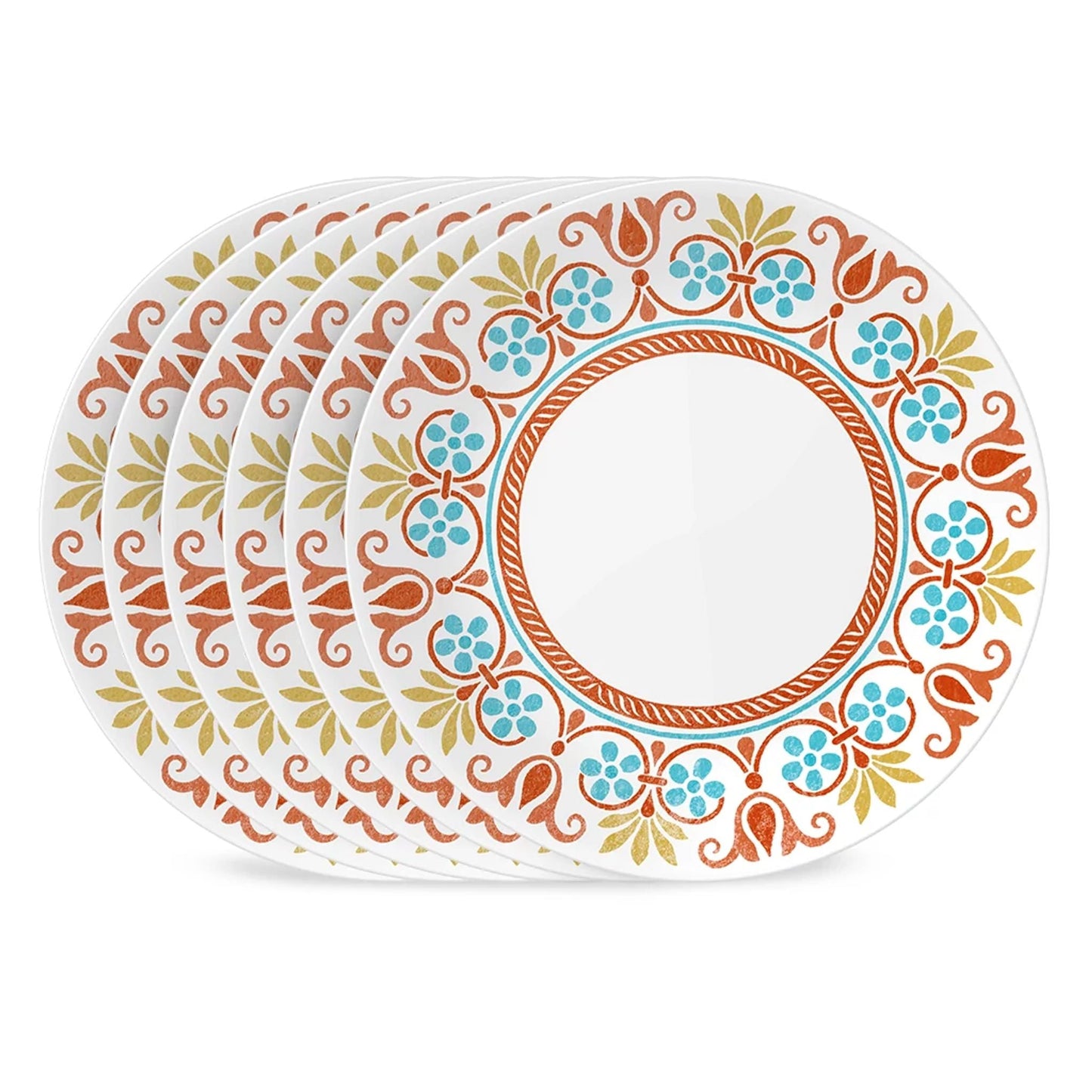 Corelle® Global Collection Terracotta Dreams 10.25” Dinner Plates, 6-pack