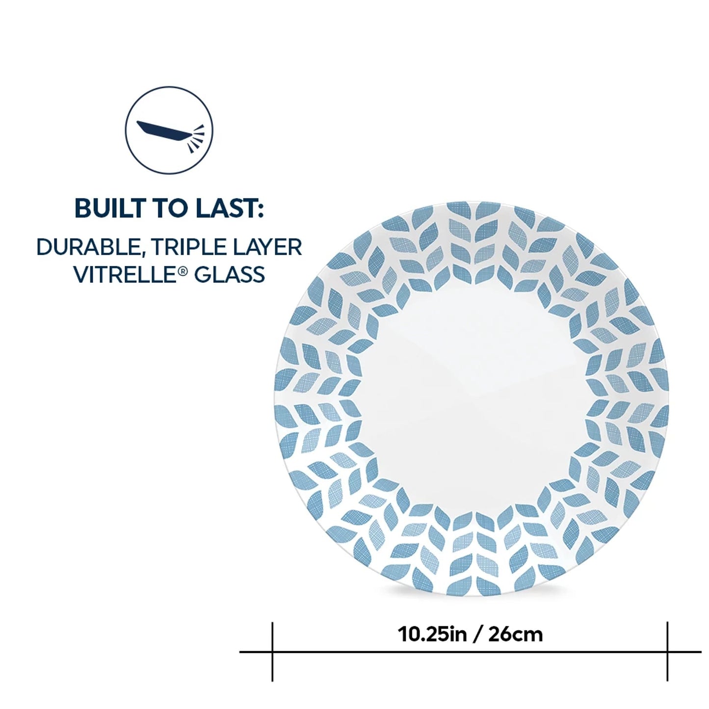Corelle® Global Collection Northern Pines 10.25 Dinner Plates, 6-pack