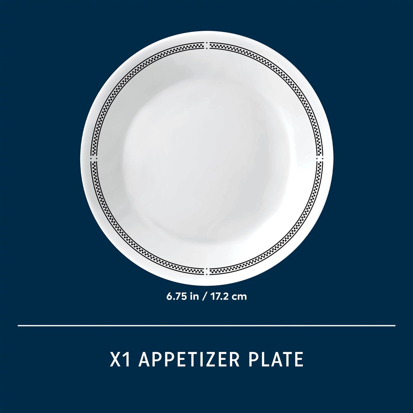 Corelle® Brasserie 6.75 Appetizer Plate, 6-pack