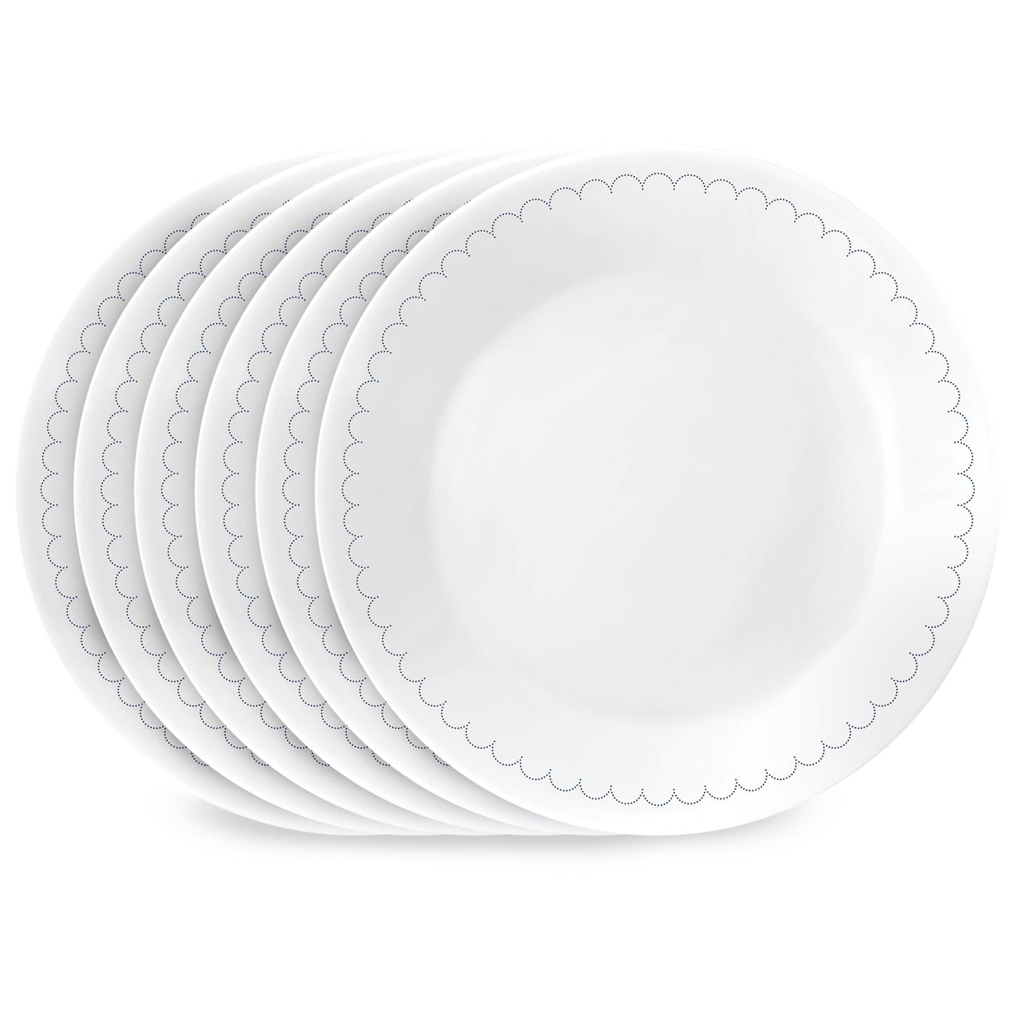 Corelle® Caspian Lace 6.75 Appetizer Plate, 6-pack