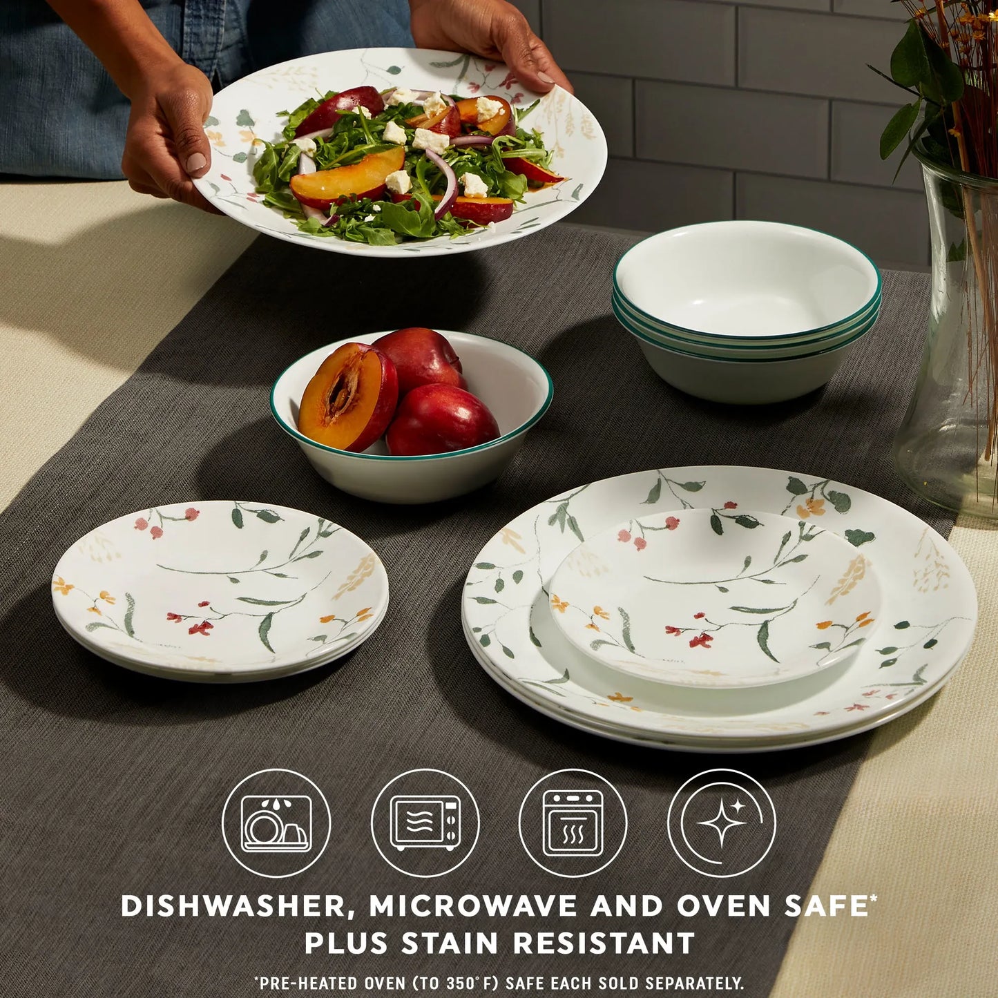 Corelle® Wildflower Scatter 6.75 Appetizer Plate
