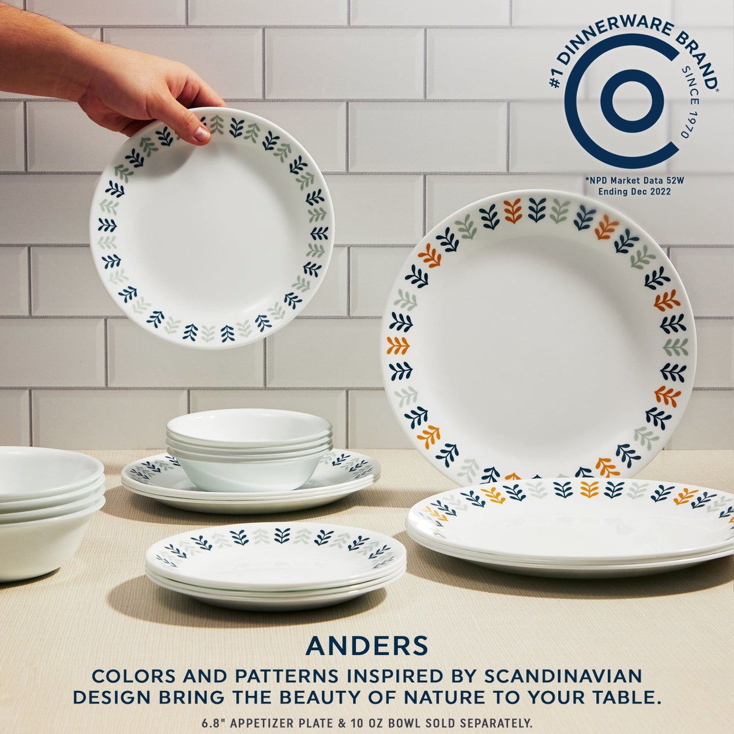 Corelle® Anders 10-ounce Dip & Condiment Bowl