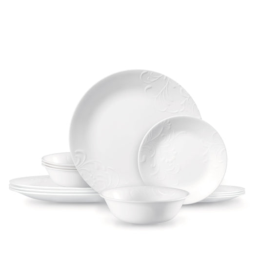 Corelle® Madeline 12-piece Dinnerware Set, Service for 4