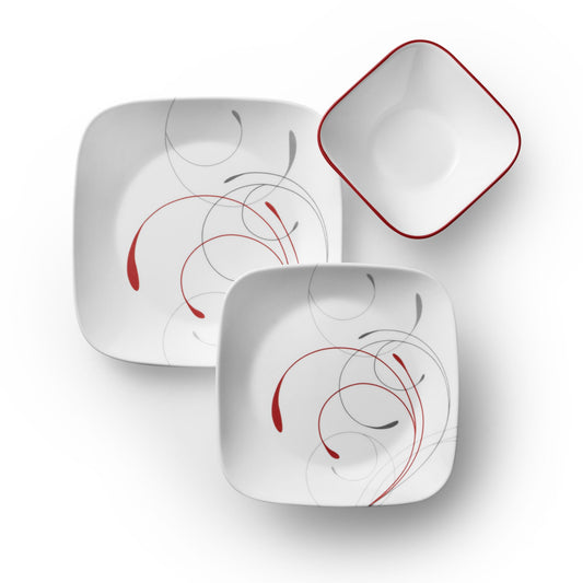 Corelle® Square Splendor 18-piece Dinnerware Set, Service for 6
