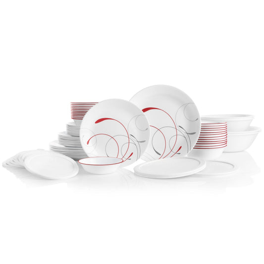 Corelle® Classic Splendor 78-piece Dinnerware Set, Service for 12