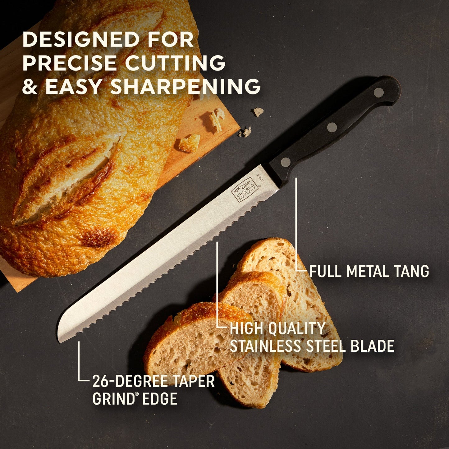 Chicago Cutlery® Essentials 8 Bread Knife