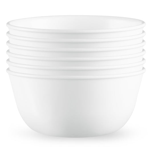 Corelle® Winter Frost White 28-ounce Large Soup Bowls, 6-pack