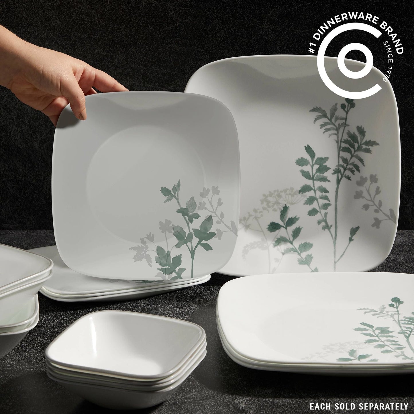 Corelle® Square Amalie 22-ounce Cereal Bowl