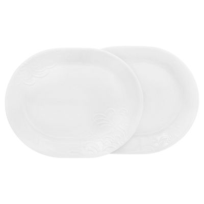 Corelle® Cherish 12.25 Serving Platters, 2-pack